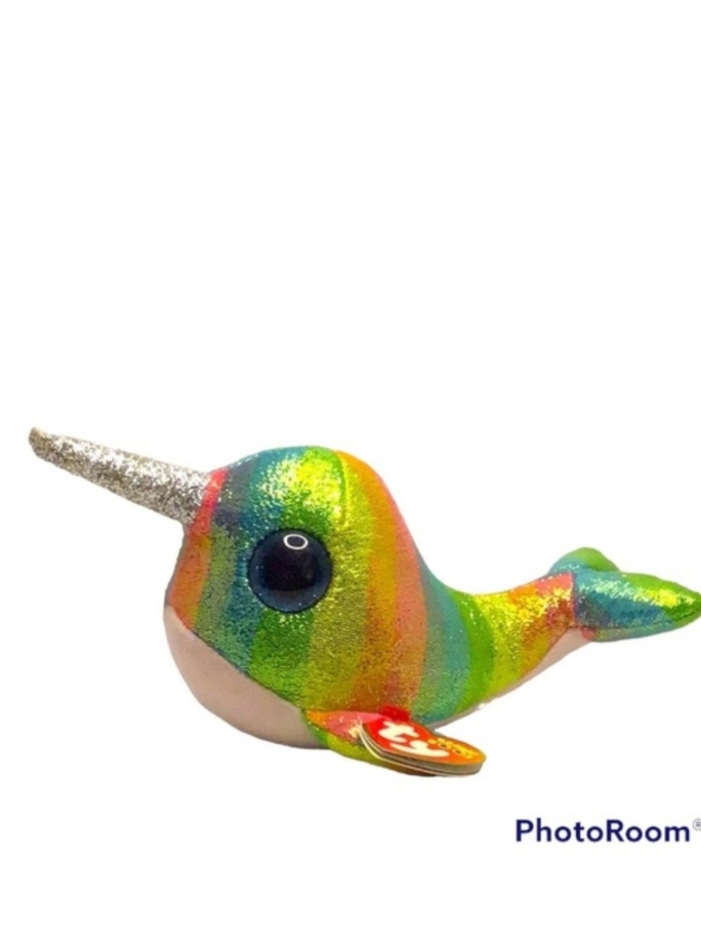 🦄 TY “Nori” Beanie Babies Unicorn/Fish.
